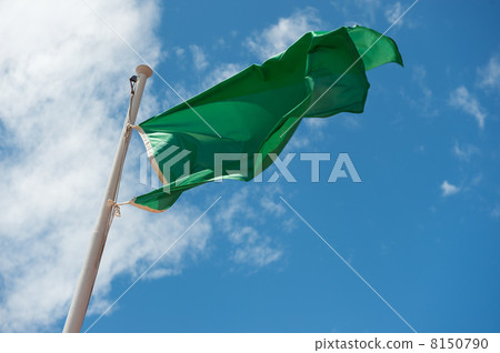 Green flag Green flag 8150790