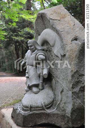 A monument of Kajima Jingu Shrine A monument of Kajima Jingu Shrine 8151390