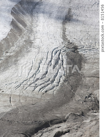 Crevices in the Pasterze glacier (National Park Hohe Tauern, Aus 8151456