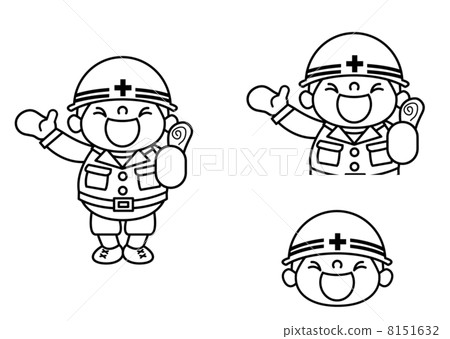 Male in work clothes _ pose 3 line drawing Male in work clothes _ pose 3 line drawing 8151632