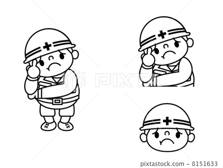 Male working clothes _ pose 7 line drawing Male working clothes _ pose 7 line drawing 8151633