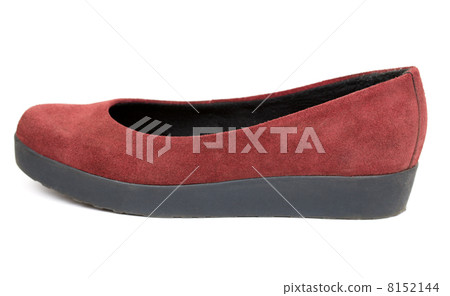 One red female shoe One red female shoe 8152144