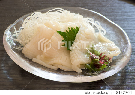 粘液魷魚生魚片 粘液魷魚生魚片 8152763