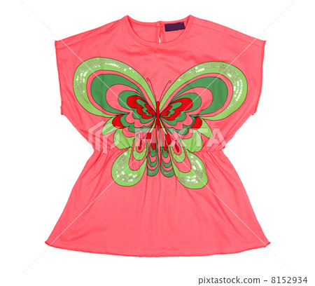 Pink tunic with applique 8152934