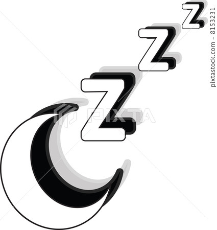 Sleeping mode moon icon  8153231