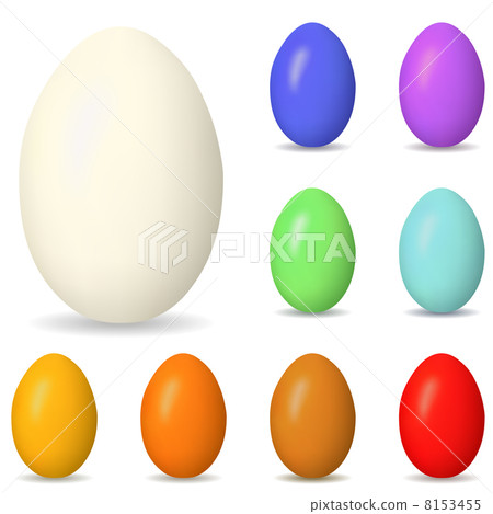 Colored easter eggs 8153455
