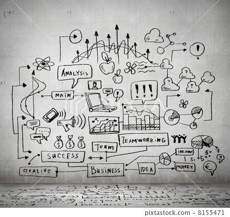 Business ideas sketch 8155471