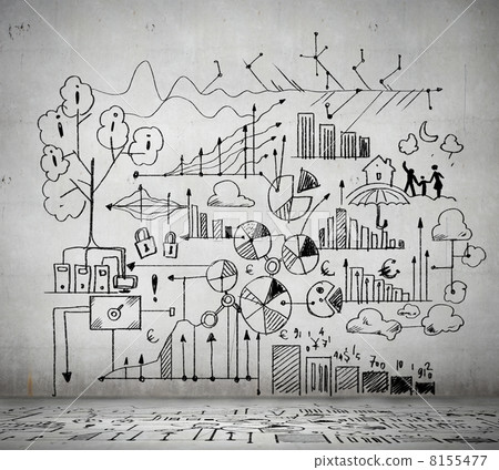 Business ideas sketch 8155477