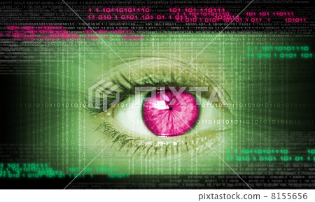 Close-up of human eye 8155656