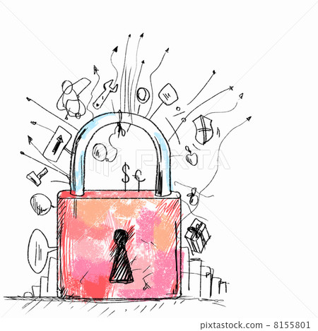 Sketch of lock 8155801