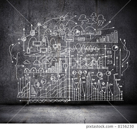 Business sketch - Stock Illustration [8156230] - PIXTA