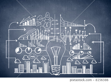 Business ideas sketch 8156386