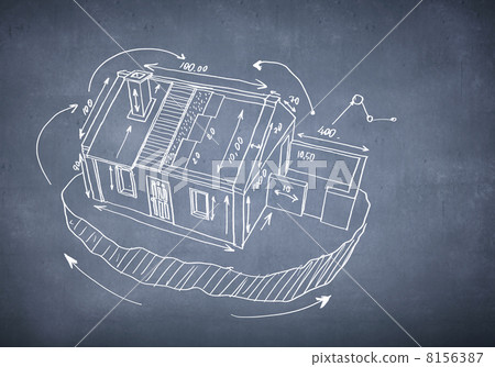 House sketch 8156387