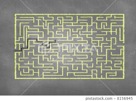 Abstract maze Abstract maze 8156945