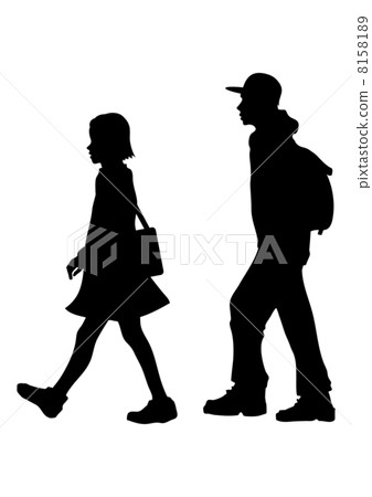 剪影人性別陰影陰影 8158189