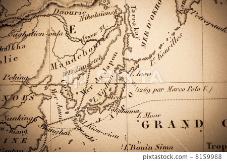 Old map Japan Old map Japan 8159988