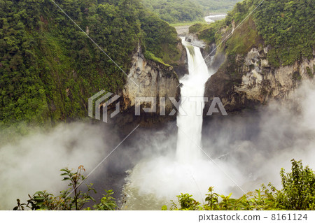 San Rafael Falls, The largest waterfall in Ecuador 8161124