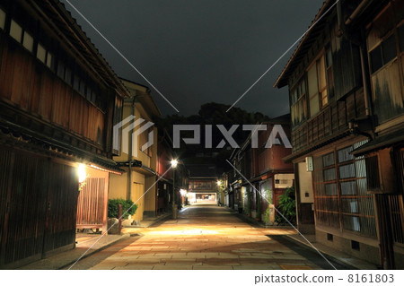 Higashi Chaya Street at night 8161803