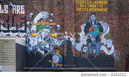 Graffiti wall in New York 8162222