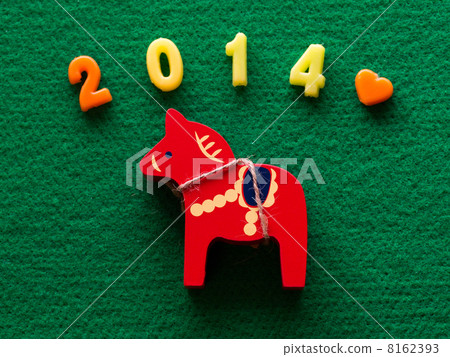 新年卡2014年 8162393