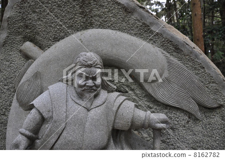 A monument of Kajima Jingu Shrine A monument of Kajima Jingu Shrine 8162782