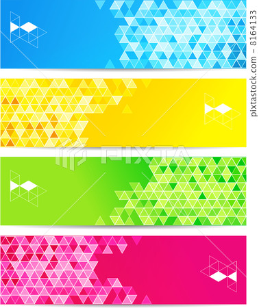 Abstract color banner Abstract color banner 8164133