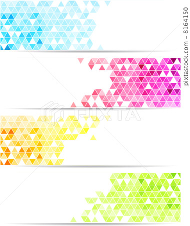 Abstract color banner Abstract color banner 8164150