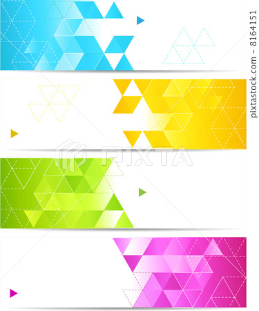 Abstract color banner 8164151