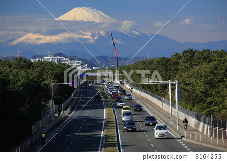 Route 134 and Mt. Fuji Route 134 and Mt. Fuji 8164255