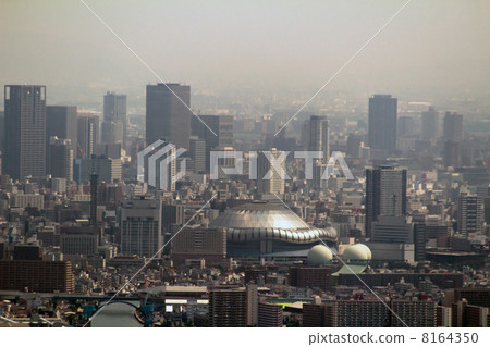 附近大阪圓頂鳥瞰圖 8164350