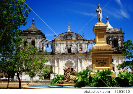 Leon's Cathedral of San Pedro, Nicaragua 8165610