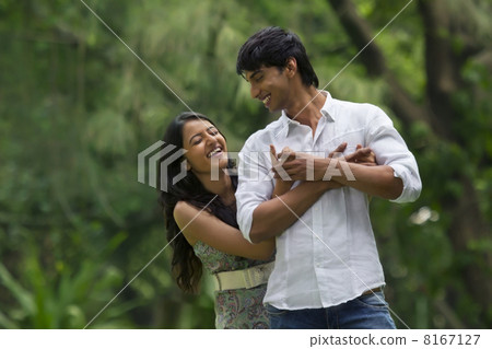 Young couple having fun 8167127