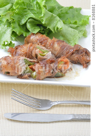 Pork meat roll Pork meat roll 8168881