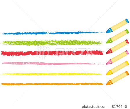 Bright Markers And Crayons In Holders Isolated On White Stock Photo,  Picture and Royalty Free Image. Image 10817733.