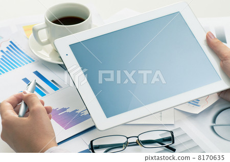 tablet pc - Stock Photo [8170635] - PIXTA