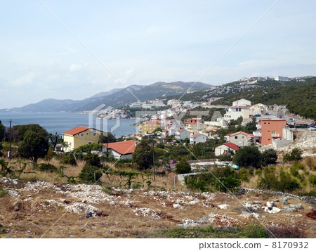 The townscape of Neum in Bosnia and Herzegovina 8170932