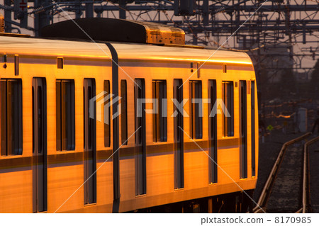 Red dyeing Tokyo Metro 10000 series 8170985