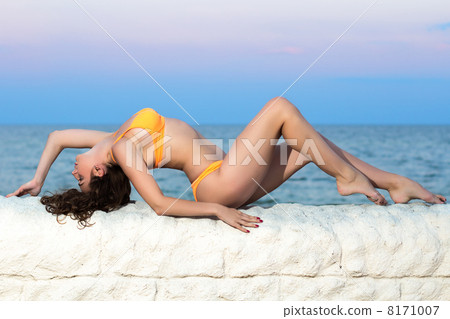 Pretty fit brunette 8171007