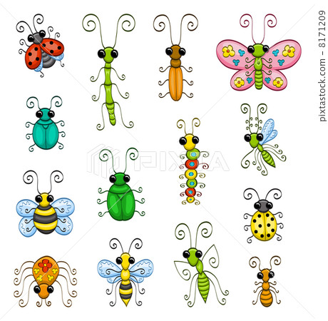 Cartoon insects Cartoon insects 8171209