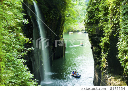 Takachiho Hoshi genuine waterfall 8172334