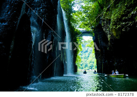 高千穗保志真正的瀑布 高千穗保志真正的瀑布 8172378