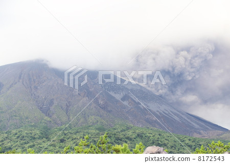 Eruption of Sakurajima 8172543