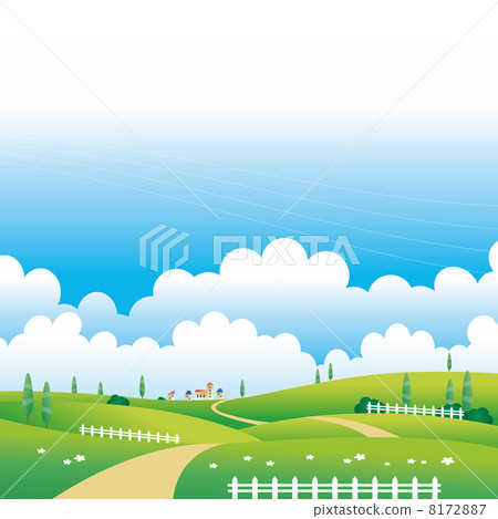 Country landscape 8172887