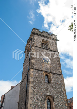 Stone-made clock tower Stone-made clock tower 8174015