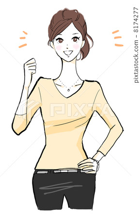 一個有動力的女士 8174277