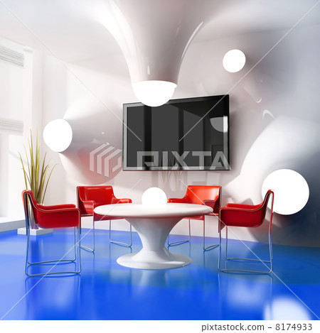 new modern cafe 8174933