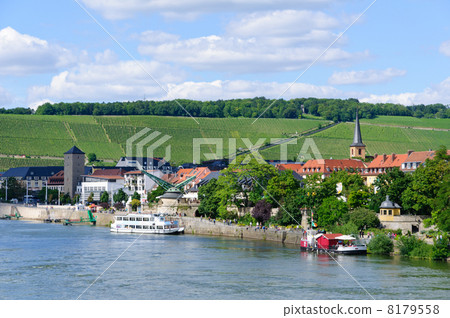 維爾茨堡和主河的街道 維爾茨堡和主河的街道 8179558