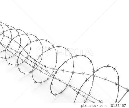 Barbed wire diagonal 8182467