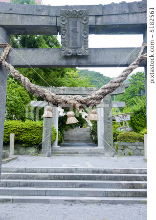 雲仙溫泉神社鳥居 雲仙溫泉神社鳥居 8182561