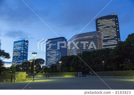大阪商業園夜景 大阪商業園夜景 8183823